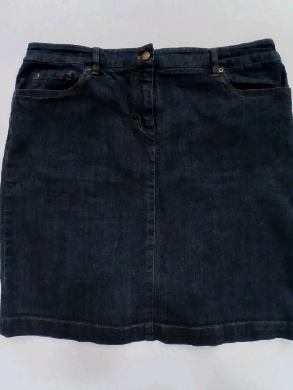 Jones New York Sport Jeans Denim Skirt Size 16